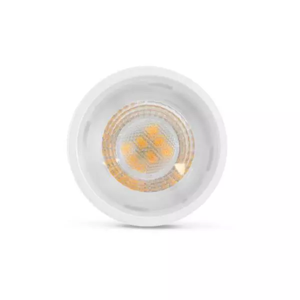 Ampoule Led Gu10 Dimmable 6w 480lm 90° Ø49.5mmx67mm - Blanc Chaud