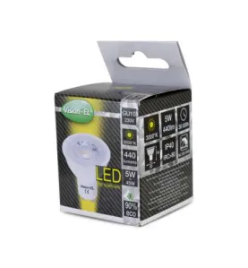 Ampoule LED GU10 5W 410lm 75° Ø50mmx56mm - Blanc Chaud 3000K