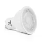 Ampoule LED GU10 Dimmable 5W 440lm 75° IP40 Ø57mmx50mm - Blanc Chaud 3000K