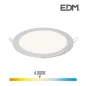 Downlight LED 20W rond ∅22,5cm Chromé - Blanc Naturel 4000K