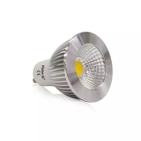 Ampoule LED GU10 6W 490lm 75° Ø50mmx66mm - Blanc Chaud 3000K