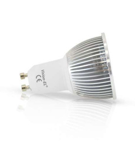 Ampoule LED GU10 6W 490lm 75° Ø50mmx66mm - Blanc Chaud 3000K