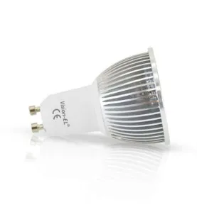 Ampoule LED GU10 6W 490lm 75° Ø50mmx66mm - Blanc Chaud 3000K