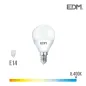 Ampoule LED E14 6W Ronde équivalent à 40W - Blanc du Jour 6400K