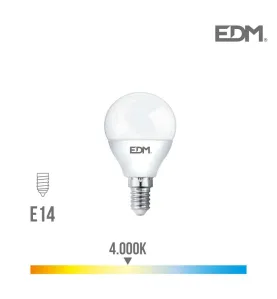 Ampoule LED E14 5W Ronde équivalent à 35W - Blanc Naturel 4000K