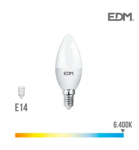 Ampoule LED E14 7W Bougie équivalent à 48W - Blanc du Jour 6400K