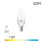 Ampoule LED E14 7W Bougie équivalent à 48W - Blanc Chaud 3200K