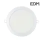 Downlight LED 20W rond ∅19,5cm Chromé - Blanc du Jour 6400K