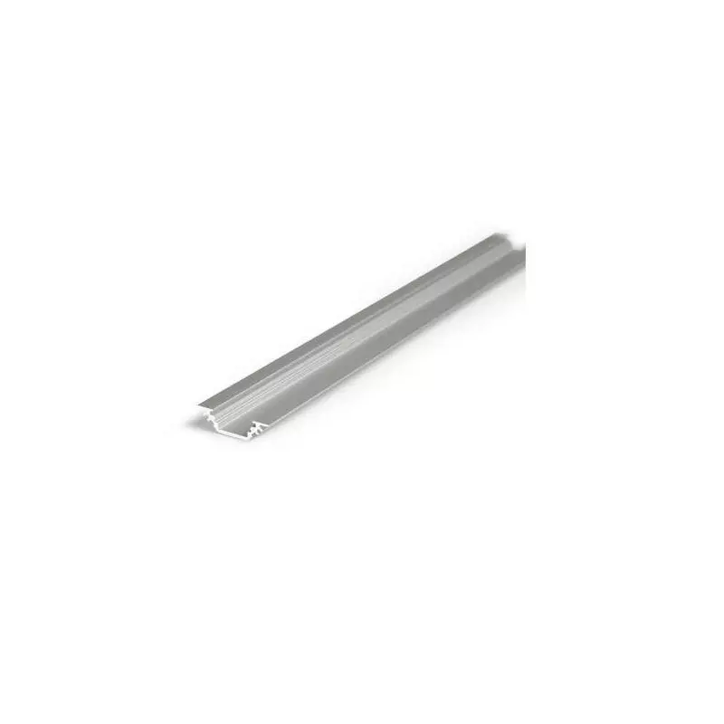 Profilé Angle 45° Aluminium Anodisé 1m pour Ruban LED 10mm