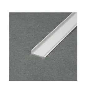 Couvercle Aluminium Anodisé pour Profilé LED Marche 1m