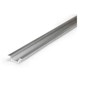 Profilé Rainure Aluminium Brut 1m pour Ruban LED 10mm