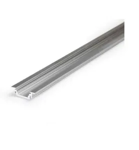 Profilé Rainure Aluminium Brut 2m pour Ruban LED 10mm