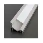 Profilé Angle 30/60° Aluminium Anodisé 1m pour Ruban LED 10mm