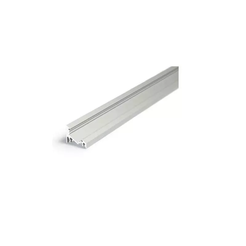 Profilé Angle 30/60° Aluminium Anodisé 2m pour Ruban LED 10mm