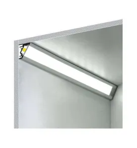 Profilé Aluminium Anodisé angle 30/60° 2m