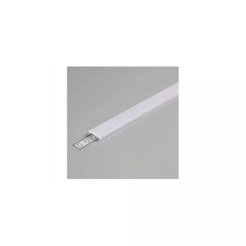 Diffuseur Clip Blanc 1m pour Profilé LED 15,4mm