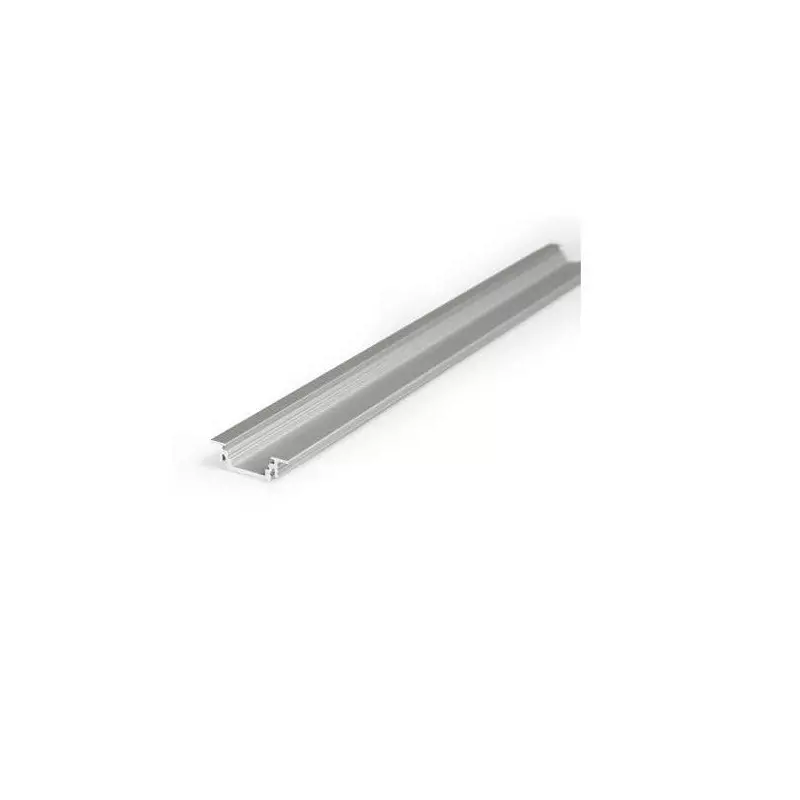 Profilé Rainure Aluminium Anodisé 1m pour Ruban LED 14,4mm