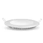 Plafonnier LED Rond 18W Extra Plat Encastrable (eq 150W) - Blanc Chaud 2700K