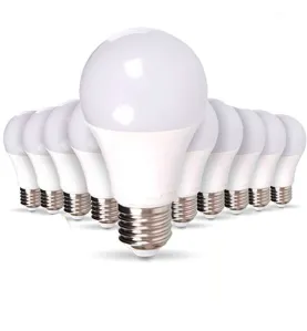 Lot de 50 Ampoules LED E27 9W équivalent 75W - Blanc Chaud 2700K