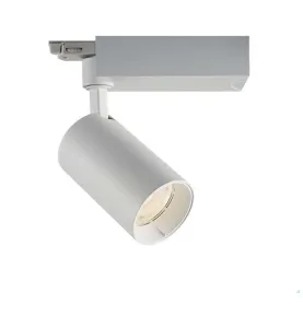 Spot LED Rail 25W COB Blanc 24° 2750lm Triphasé - Blanc Chaud 3000K