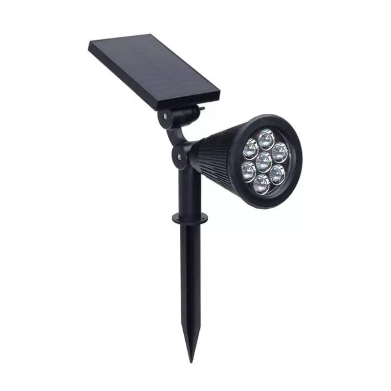 Spot LED Solaire sur Piquet 1,5W Blanc Froid 6000K