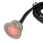 Kit de Mini Spot LED Encastrable 0,4W RGB Multicolore