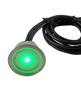 Spot LED encastrable rond étanche 0,4W RGB