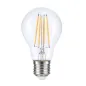 Ampoule LED A60 Filament 8W Dimmable E27 Blanc Chaud 2700K