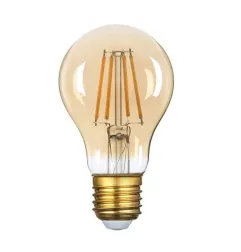 Ampoule LED A60 Filament 8W Golden Glass Dimmable E27 Blanc Très Chaud 2700K