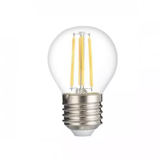 Lampe bombe - blanche/dorée Culot E27 puissance 30W