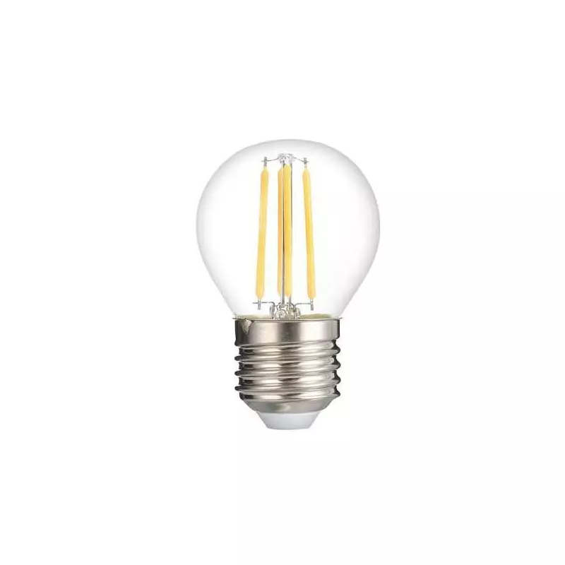 Ampoule LED G45 Filament 4W Dimmable E27 Blanc Chaud 2700K