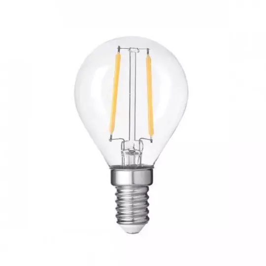 Ampoule flamme LED E14 5 W 470 lm blanc chaud 2 pièces XANLITE