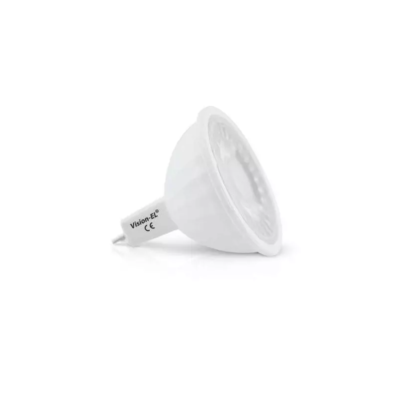 Spot LED COB 6W Dimmable GU5.3 12V DC - Blanc Neutre 4000K