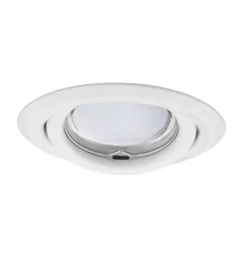 Support Spot Encastrable Rond Orientable 15° ARGUS Blanc