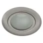 Spot LED Encastrable SMD 0,8W 42lm DC12V IP20 Ø73mm Chrome - Blanc Chaud 3000K perçage 60mm