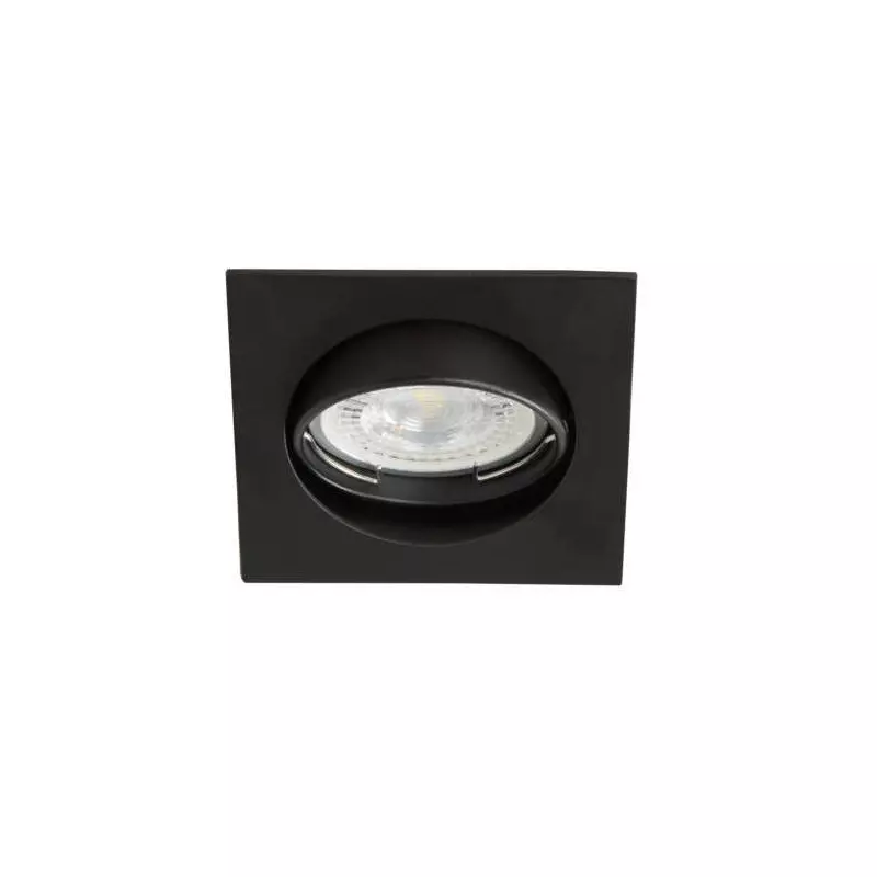 Support Spot Encastrable Carré Orientable NAVI Noir