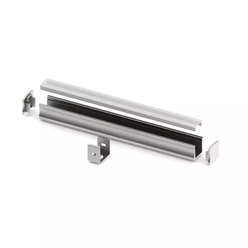 Profilé aluminium standard 15mm SlimLine - Longueur 1m