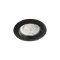 Support Spot Encastrable Rond VIDI Noir Mat