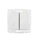 Bouton poussoir pour Store LOGI Blanc