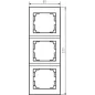 Cadre Triple Vertical LOGI Graphite