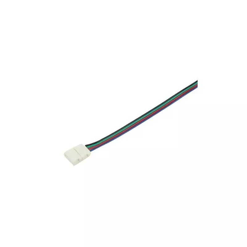 Raccord pour ruban LED RGB 10mm - 15cm