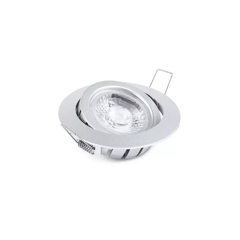 Spot Encastrable 10W LED CREE Équivalent 80W Gris - Blanc Naturel 4100K