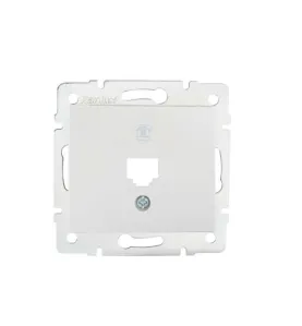 Adaptateur Réseau Ethernet RJ45 Encastrable DOMO Blanc