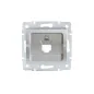 Adaptateur Réseau Ethernet RJ45 Encastrable LOGI Argent