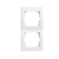 Cadre Double Vertical LOGI Blanc