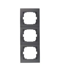 Cadre Triple Vertical LOGI Graphite