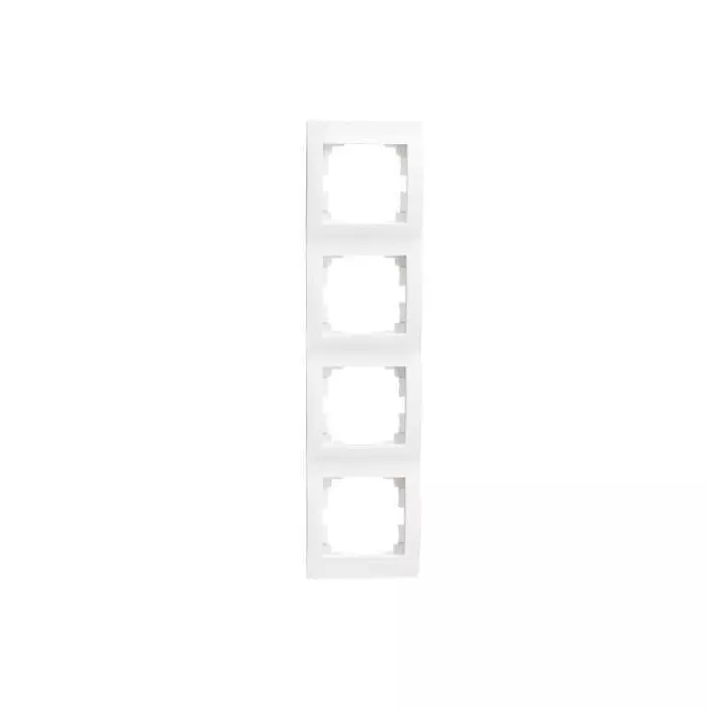 Cadre 4 Slots Vertical LOGI Blanc