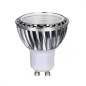 Kit Spot LED GU10 COB 5W dimmable 50W Blanc chaud 2700K fixe aluminium