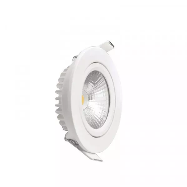 Spot LED encastrable dimmable 8W extra plat