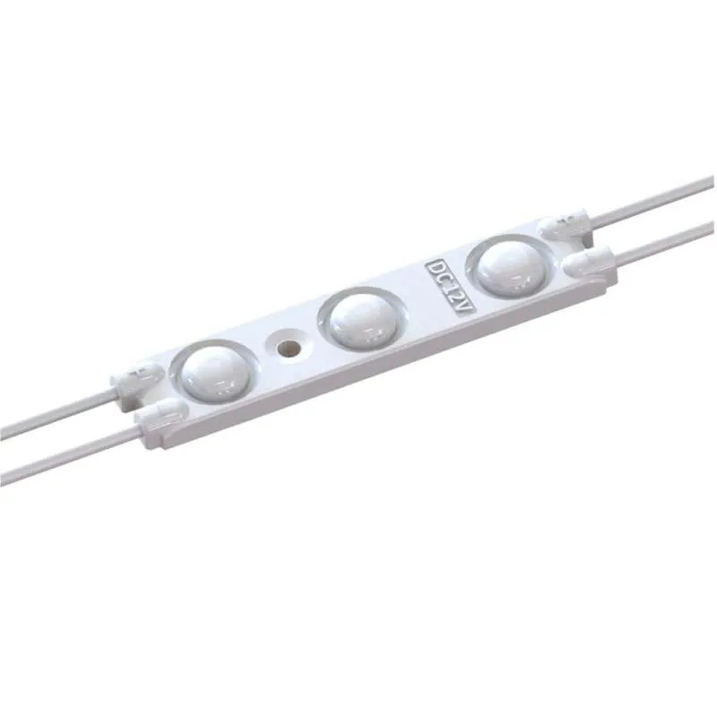 Module LED 0,72W DC12V IP67 pour Caissons Lumineux Rouge